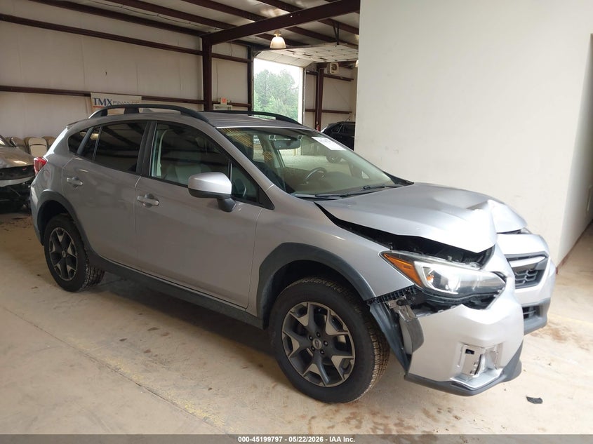 2018 Subaru VIN JF2GTADC2J8277091 IAAI salvage auction — FRONT END, Mv-907A (New York), sold $475 on 2026-07-27 (photo 1)