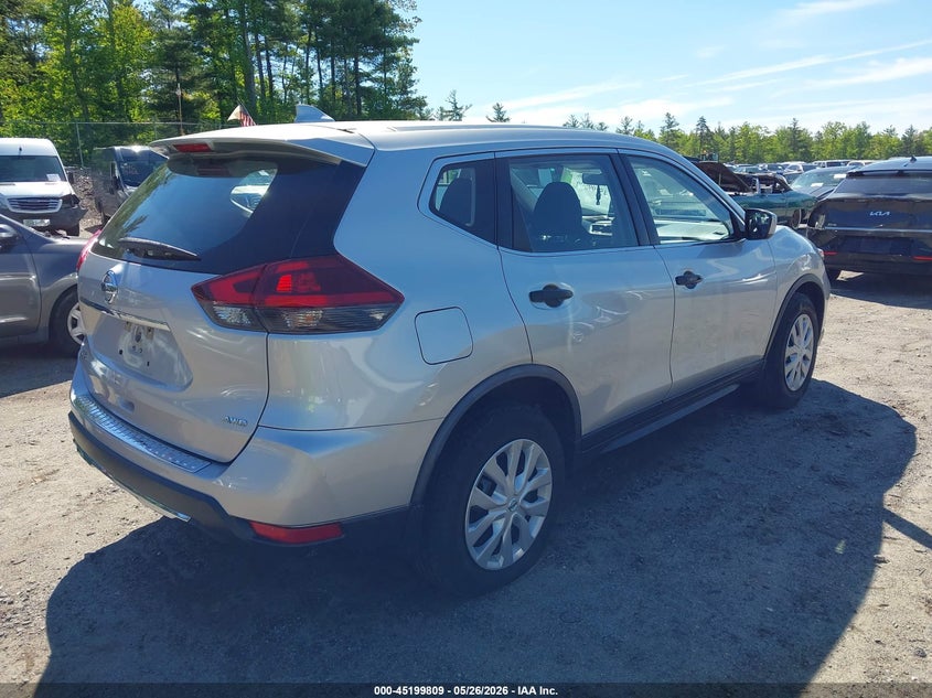 2018 Nissan Rogue VIN JN8AT2MV3JW313835 IAAI salvage auction — LEFT FRONT, Salvage (Massachusetts), sold $3,250 on 2026-07-25 (photo 4)