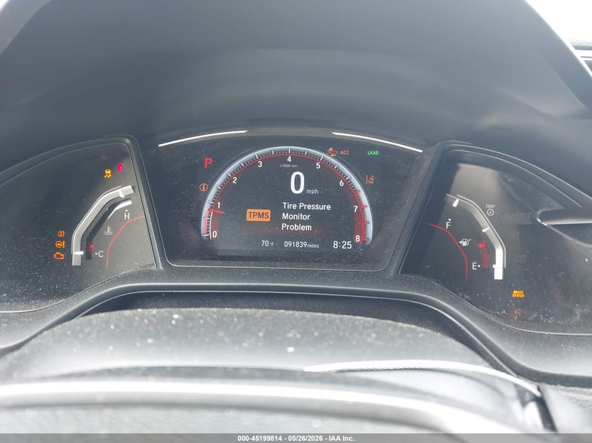 2020 Honda Civic VIN SHHFK7H41LU410914 IAAI salvage auction — FRONT END, Salvage (New Jersey), sold $3,700 on 2026-07-21 (photo 7)