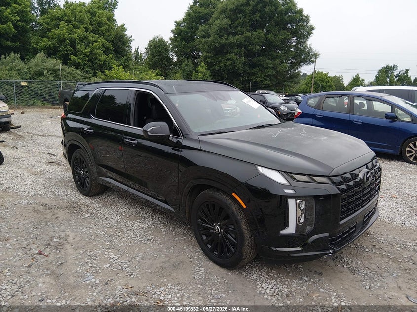 2024 Hyundai Palisade VIN KM8R7DGE9RU685662 — IAAI salvage auction photo