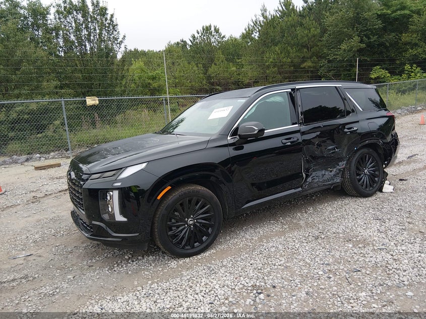 2024 Hyundai Palisade VIN KM8R7DGE9RU685662 IAAI salvage auction — LEFT SIDE, Salvage (Alabama), sold $5,300 on 2026-07-29 (photo 2)