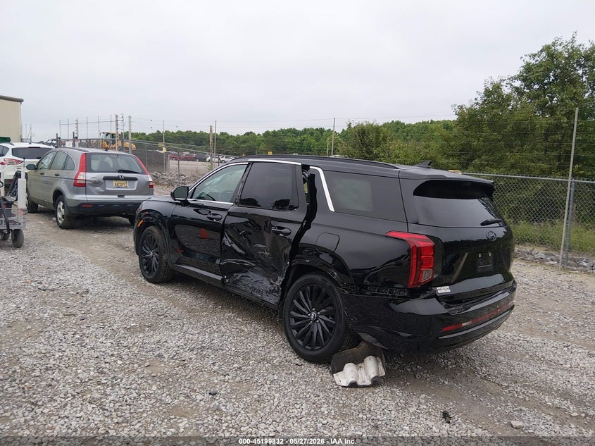 2024 Hyundai Palisade VIN KM8R7DGE9RU685662 IAAI salvage auction — LEFT SIDE, Salvage (Alabama), sold $5,300 on 2026-07-29 (photo 3)