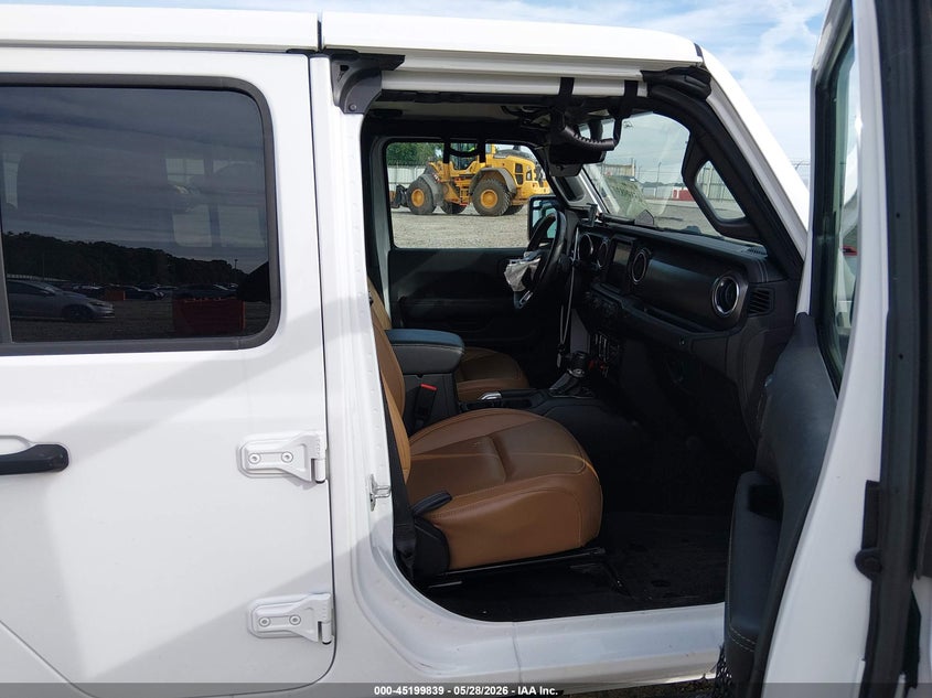 2022 Jeep Gladiator VIN 1C6JJTBG9NL110569 IAAI salvage auction — LEFT SIDE, Salvage (Idaho), sold $16,500 on 2026-07-30 (photo 5)