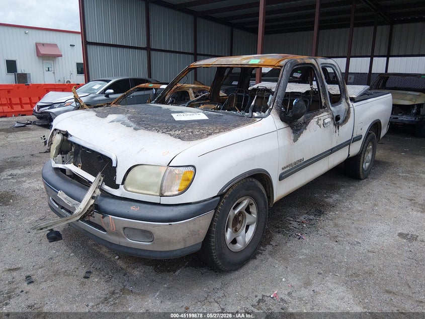 2001 Toyota Tundra VIN 5TBRN34131S199727 IAAI salvage auction — Burn Interior, Non-Repairable (Texas), sold $350 on 2026-07-07 (photo 2)