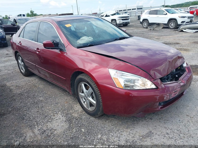 2003 Honda Accord VIN JHMCM56613C005526 IAAI salvage auction — FRONT END, Clear (Oklahoma), sold $1,000 on 2026-07-09 (photo 1)