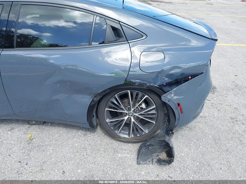 2026 Toyota Prius VIN JTDACAAU1T3070645 IAAI salvage auction — SIDE, Certificate Of Destruction (Florida), sold $6,950 on 2026-07-29 (photo 6)