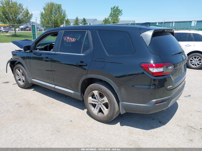 2024 Honda Pilot VIN 5FNYG1H54RB019895 IAAI salvage auction — FRONT END, Salvage Title, sold $9,000 on 2026-07-24 (photo 3)