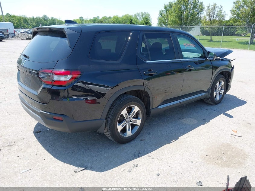 2024 Honda Pilot VIN 5FNYG1H54RB019895 IAAI salvage auction — FRONT END, Salvage Title, sold $9,000 on 2026-07-24 (photo 4)