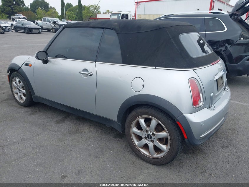 2007 Mini Cooper VIN WMWRF33527TF66331 IAAI salvage auction — NORMAL WEAR, Salvage (California), sold $200 on 2026-08-13 (photo 3)