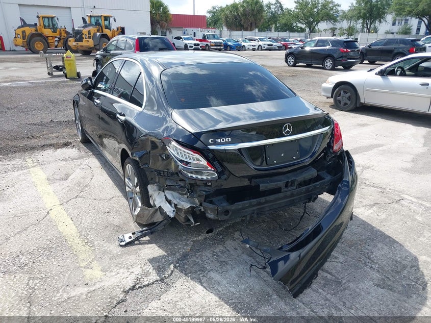 2018 Mercedes-benz C-klasse VIN WDDWF4JB6JR329899 IAAI salvage auction — REAR END, Rebuildable (Florida), sold $6,200 on 2026-07-29 (photo 6)