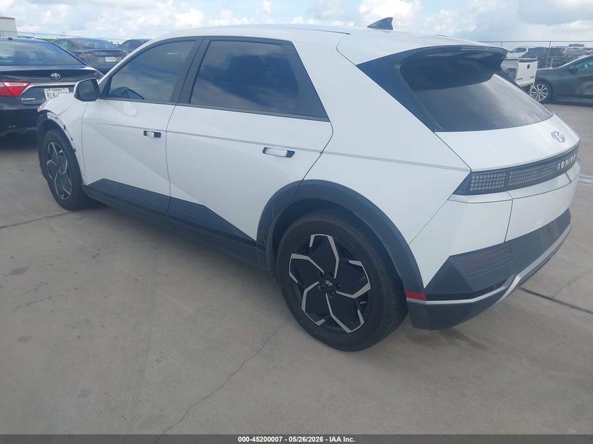 2022 Hyundai Ioniq 5 VIN KM8KNDAF0NU055631 IAAI salvage auction — FRONT END, Salvage (Texas), sold $7,650 on 2026-07-24 (photo 3)