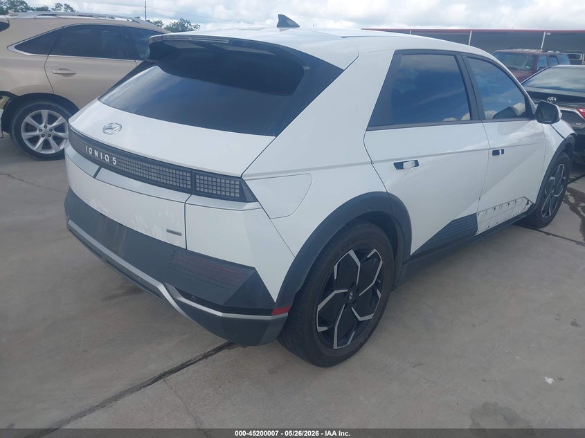 2022 Hyundai Ioniq 5 VIN KM8KNDAF0NU055631 IAAI salvage auction — FRONT END, Salvage (Texas), sold $7,650 on 2026-07-24 (photo 4)