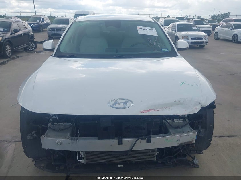 2022 Hyundai Ioniq 5 VIN KM8KNDAF0NU055631 IAAI salvage auction — FRONT END, Salvage (Texas), sold $7,650 on 2026-07-24 (photo 6)
