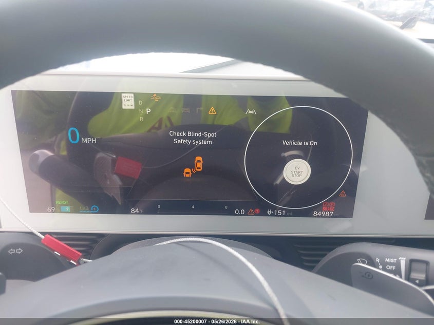 2022 Hyundai Ioniq 5 VIN KM8KNDAF0NU055631 IAAI salvage auction — FRONT END, Salvage (Texas), sold $7,650 on 2026-07-24 (photo 7)