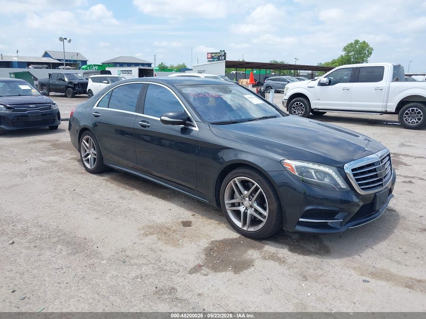2016 Mercedes-benz VIN WDDUG8FB4GA233524 IAAI salvage auction — HAIL, Original (Texas), sold $13,500 on 2026-08-12 (photo 1)