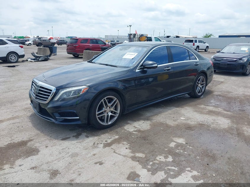 2016 Mercedes-benz VIN WDDUG8FB4GA233524 IAAI salvage auction — HAIL, Original (Texas), sold $13,500 on 2026-08-12 (photo 2)