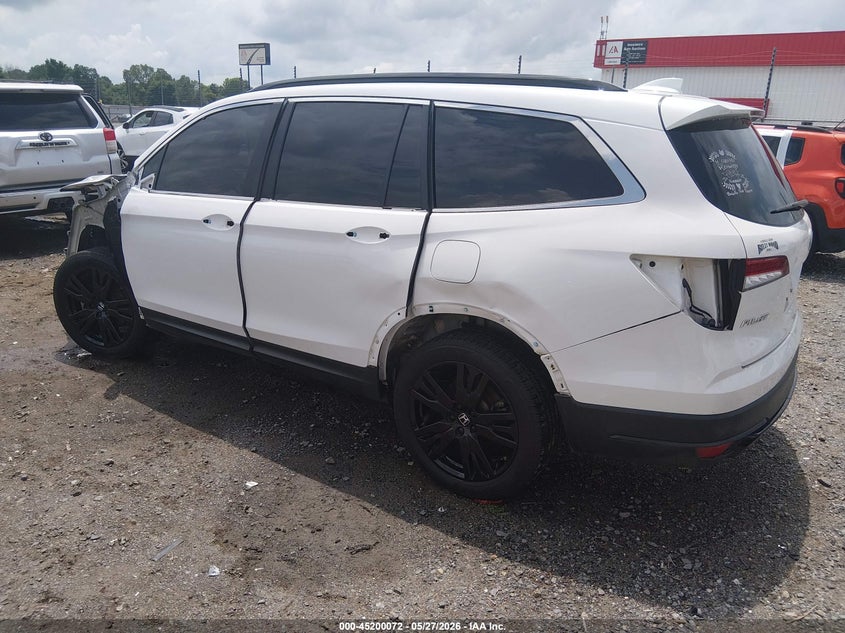 2022 Honda Pilot VIN 5FNYF5H22NB034146 IAAI salvage auction — FRONT END, Salvage Title, sold $3,500 on 2026-07-18 (photo 3)