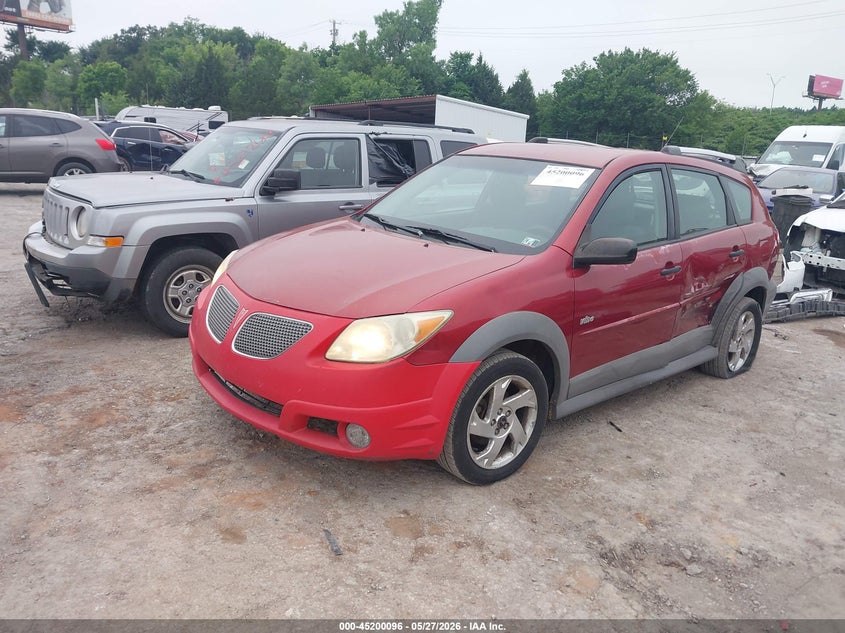 2006 Pontiac Vibe VIN 5Y2SM65806Z450315 IAAI salvage auction — LEFT SIDE, Clear (Oklahoma), sold $475 on 2026-07-23 (photo 2)
