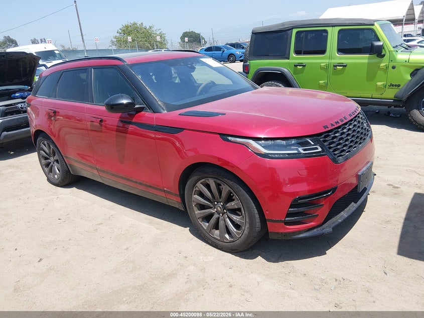 2019 Land rover Range rover velar VIN SALYL2FV9KA221692 — IAAI salvage auction photo