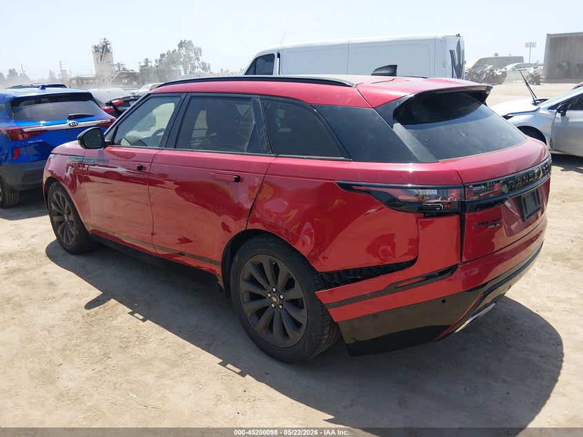 2019 Land rover Range rover velar VIN SALYL2FV9KA221692 IAAI salvage auction — LEFT REAR, Salvage (California), sold $12,100 on 2026-07-29 (photo 3)