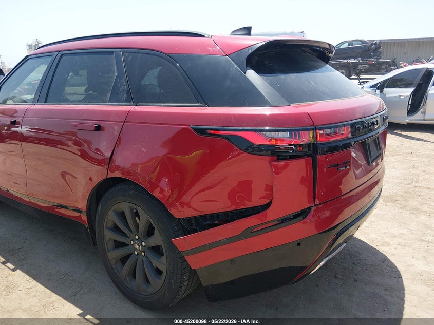 2019 Land rover Range rover velar VIN SALYL2FV9KA221692 IAAI salvage auction — LEFT REAR, Salvage (California), sold $12,100 on 2026-07-29 (photo 6)