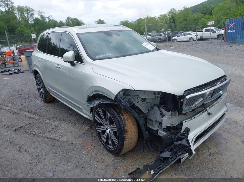 2022 Volvo Xc90 VIN YV4A221L1N1857218 IAAI salvage auction — FRONT END, Salvage (West Virginia), sold $12,200 on 2026-08-04 (photo 1)