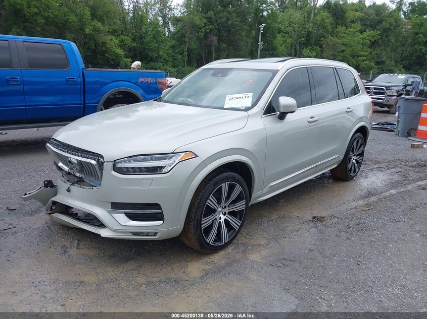 2022 Volvo Xc90 VIN YV4A221L1N1857218 IAAI salvage auction — FRONT END, Salvage (West Virginia), sold $12,200 on 2026-08-04 (photo 2)