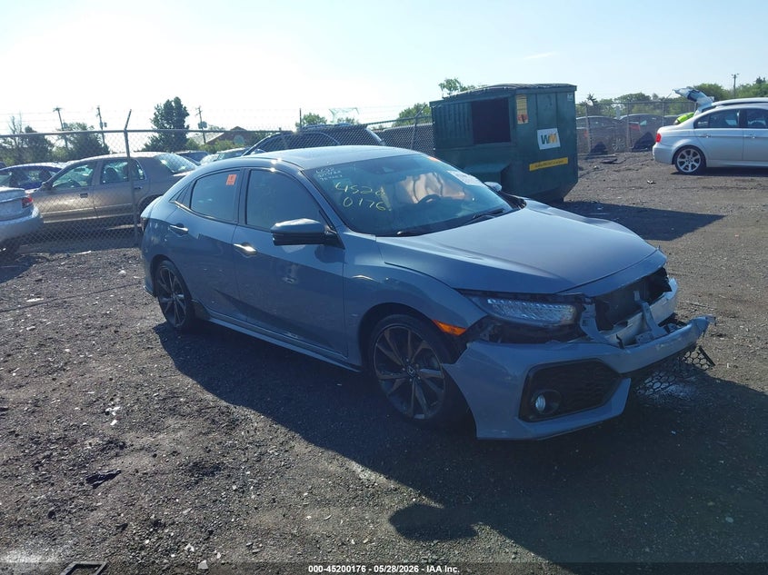 2018 Honda Civic VIN SHHFK7H97JU235383 IAAI salvage auction — FRONT END, Salvage Title, sold $2,500 on 2026-07-15 (photo 1)
