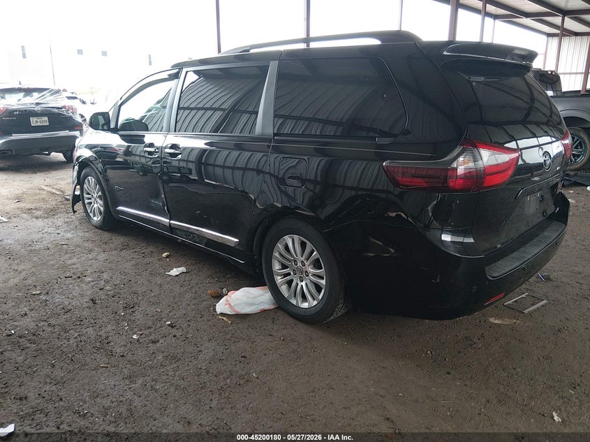 2015 Toyota Sienna VIN 5TDYK3DC3FS608815 IAAI salvage auction — FRONT END, Salvage Title, sold $3,300 on 2026-07-14 (photo 3)