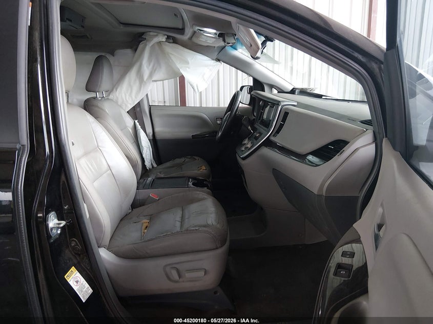 2015 Toyota Sienna VIN 5TDYK3DC3FS608815 IAAI salvage auction — FRONT END, Salvage Title, sold $3,300 on 2026-07-14 (photo 5)