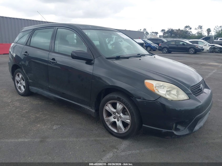 2006 Toyota Matrix VIN 2T1KR32E56C608815 IAAI salvage auction — NORMAL WEAR, Clear - Dealer Only (California), sold $825 on 2026-07-09 (photo 1)