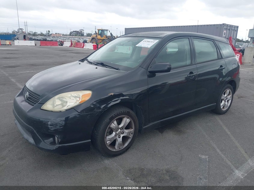 2006 Toyota Matrix VIN 2T1KR32E56C608815 IAAI salvage auction — NORMAL WEAR, Clear - Dealer Only (California), sold $825 on 2026-07-09 (photo 2)