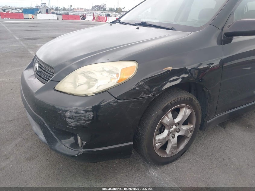 2006 Toyota Matrix VIN 2T1KR32E56C608815 IAAI salvage auction — NORMAL WEAR, Clear - Dealer Only (California), sold $825 on 2026-07-09 (photo 6)