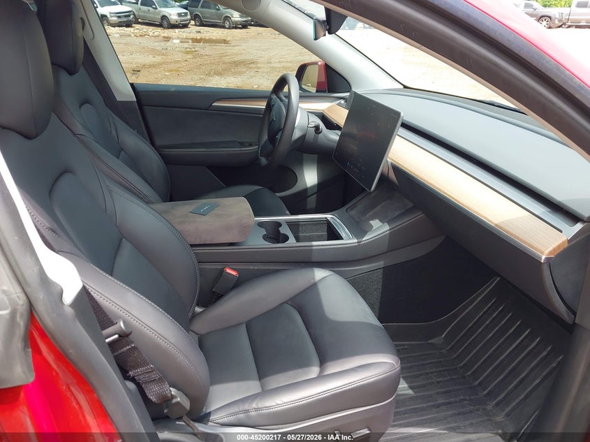 2023 Tesla Model y VIN 7SAYGDEFXPF900678 IAAI salvage auction — REAR END, Salvage Title, sold $11,800 on 2026-07-23 (photo 5)