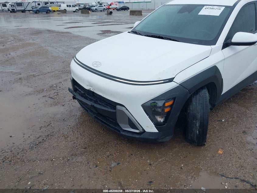2025 Hyundai Kona VIN KM8HA3AB8SU260591 IAAI salvage auction — FRONT END, Salvage Title, sold $7,425 on 2026-07-08 (photo 6)