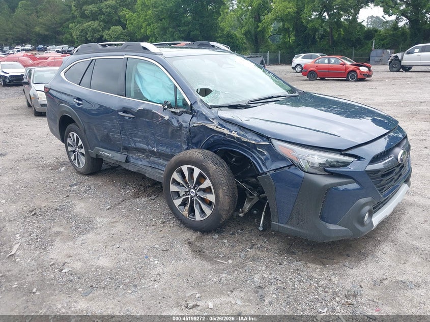2025 Subaru Outback VIN 4S4BTAPC9S3260187 IAAI salvage auction — LEFT SIDE, Salvage (Georgia), sold $6,600 on 2026-07-31 (photo 1)