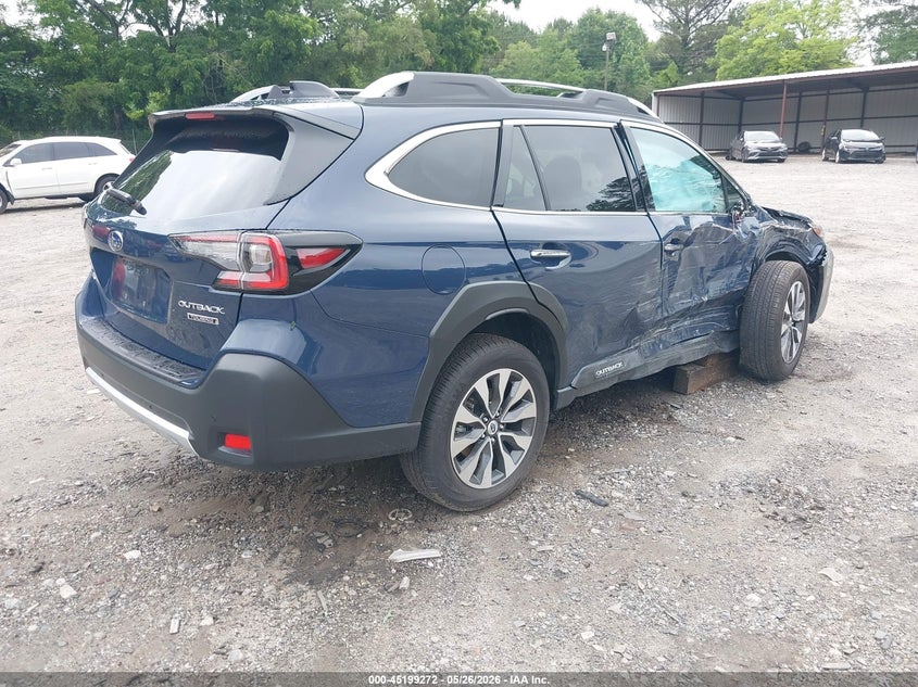 2025 Subaru Outback VIN 4S4BTAPC9S3260187 IAAI salvage auction — LEFT SIDE, Salvage (Georgia), sold $6,600 on 2026-07-31 (photo 4)