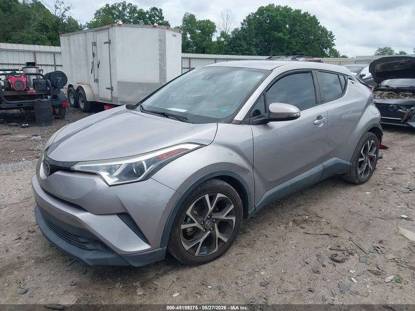 2018 Toyota C-hr VIN NMTKHMBX5JR005386 IAAI salvage auction — REAR END, Salvage Title, sold $4,100 on 2026-07-08 (photo 2)