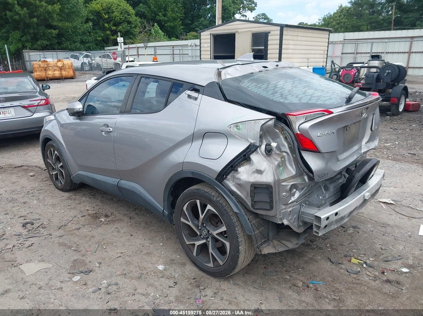 2018 Toyota C-hr VIN NMTKHMBX5JR005386 IAAI salvage auction — REAR END, Salvage Title, sold $4,100 on 2026-07-08 (photo 3)