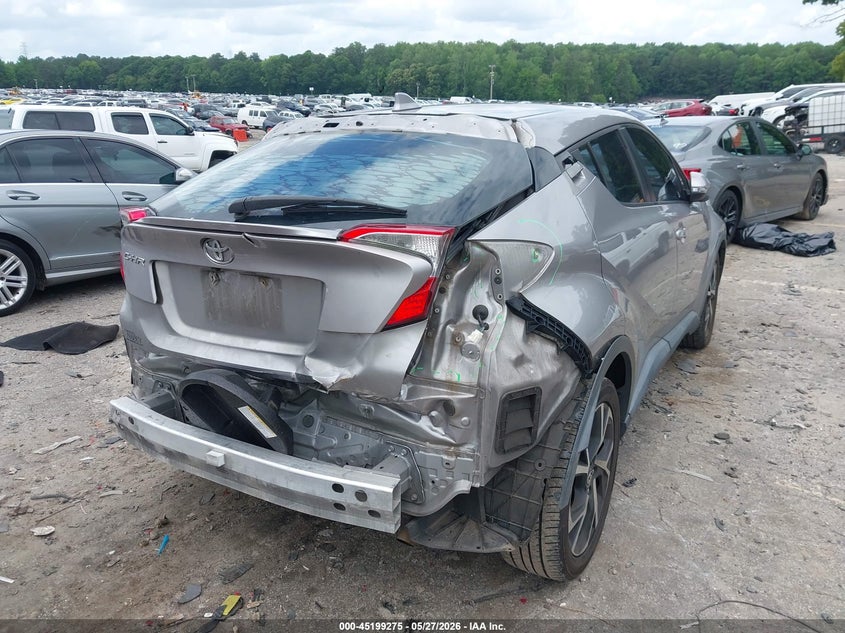 2018 Toyota C-hr VIN NMTKHMBX5JR005386 IAAI salvage auction — REAR END, Salvage Title, sold $4,100 on 2026-07-08 (photo 4)