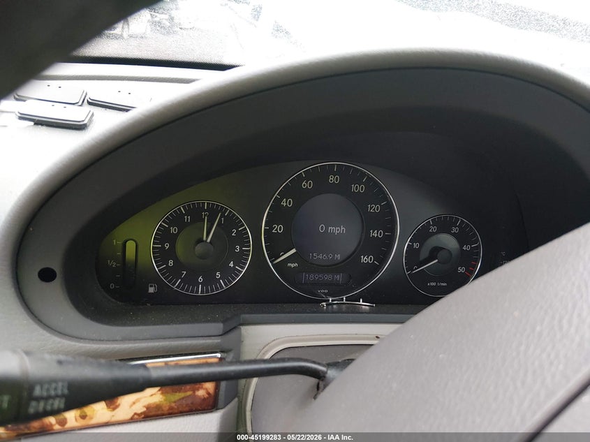 2006 Mercedes-benz E-klasse VIN WDBUF26J96A897235 IAAI salvage auction — FRONT & REAR, Salvage (South Carolina), sold $150 on 2026-07-28 (photo 7)