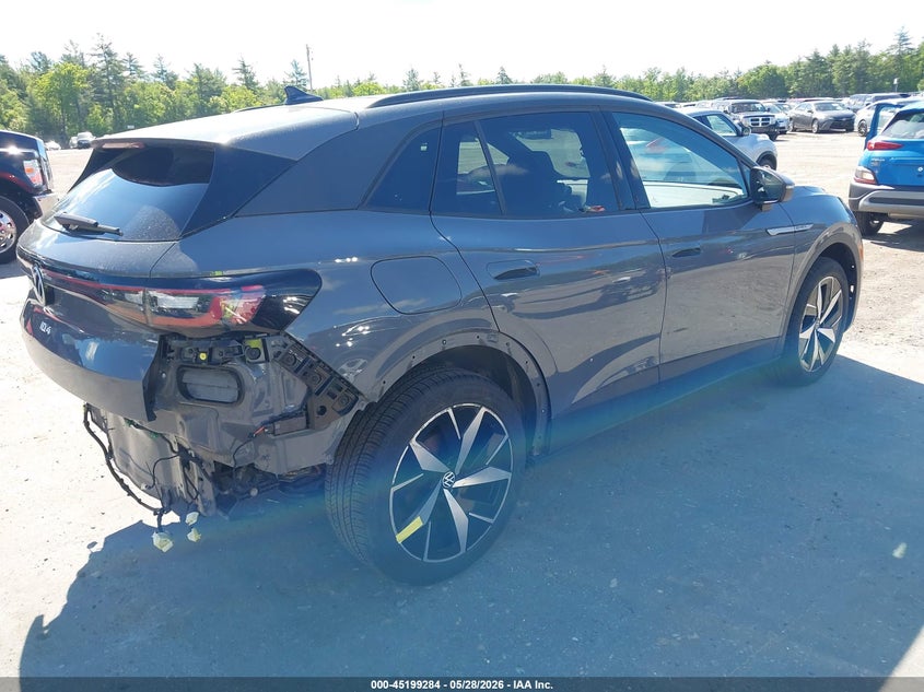 2023 Volkswagen Id.4 VIN 1V2GNPE81PC003911 IAAI salvage auction — REAR END, Salvage Title, sold $13,700 on 2026-07-10 (photo 4)