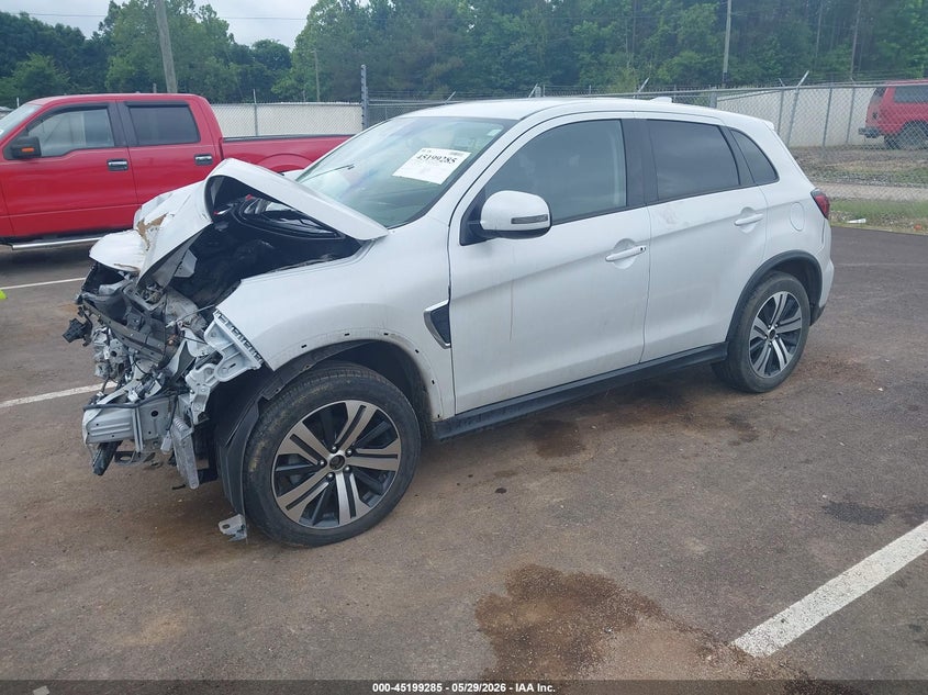 2023 Mitsubishi Outlander VIN JA4ARUAU6PU015599 IAAI salvage auction — FRONT END, Salvage (Mississippi), sold $2,350 on 2026-07-30 (photo 2)