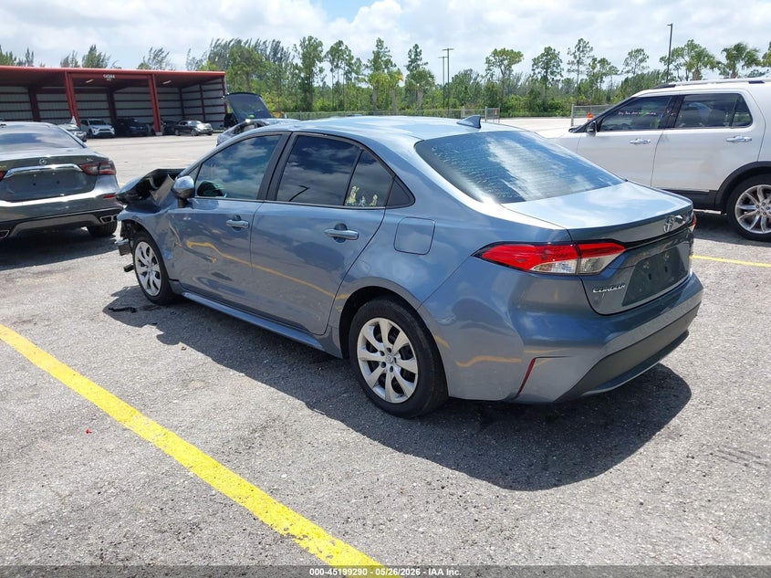 2020 Toyota Corolla VIN 5YFEPRAEXLP099372 IAAI salvage auction — FRONT END, Certificate Of Destruction (Florida), sold $1,750 on 2026-07-20 (photo 3)