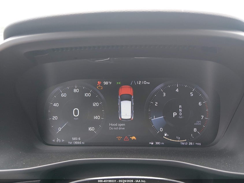 2022 Volvo Xc40 VIN YV4AC2HK6N2748404 IAAI salvage auction — FRONT END, Salvage Title, sold $7,300 on 2026-07-15 (photo 7)