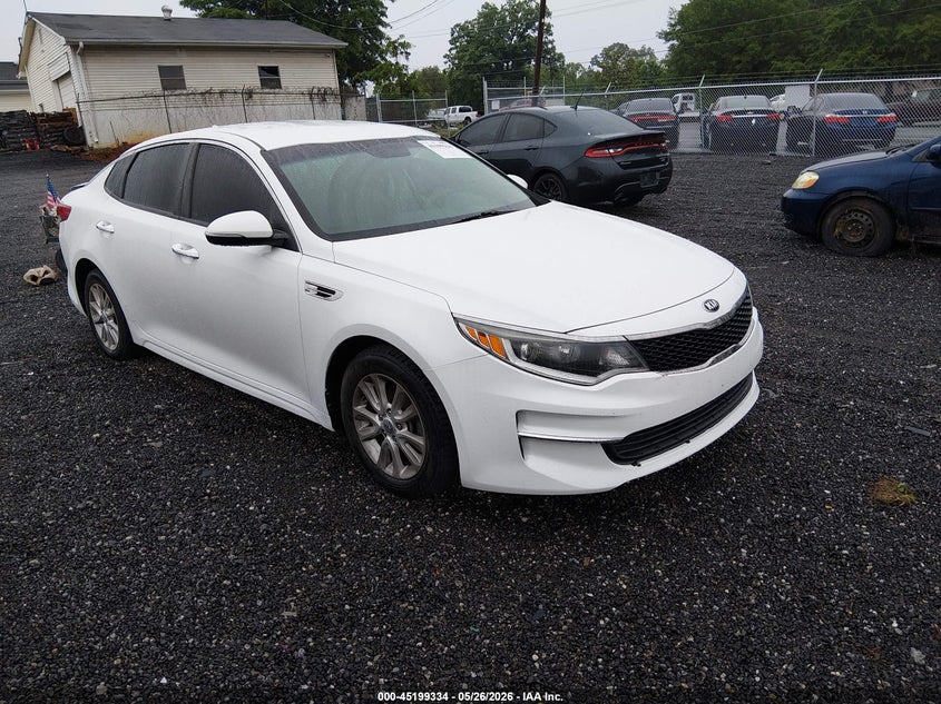 2018 Kia Optima VIN 5XXGT4L3XJG255290 IAAI salvage auction — REAR END, Salvage (South Carolina), sold $1,200 on 2026-07-19 (photo 1)