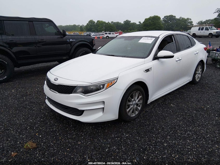 2018 Kia Optima VIN 5XXGT4L3XJG255290 IAAI salvage auction — REAR END, Salvage (South Carolina), sold $1,200 on 2026-07-19 (photo 2)
