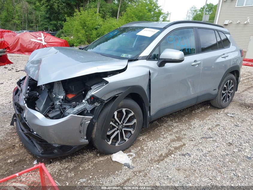2024 Toyota Corolla cross VIN 7MUFBABG2RV048197 IAAI salvage auction — FRONT END, Salvage Title, sold $7,400 on 2026-07-23 (photo 2)
