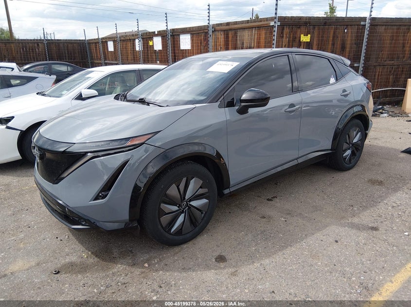 2023 Nissan Ariya VIN JN1DF0BB5PM706773 IAAI salvage auction — RIGHT REAR, Salvage (Colorado), sold $12,000 on 2026-07-30 (photo 2)