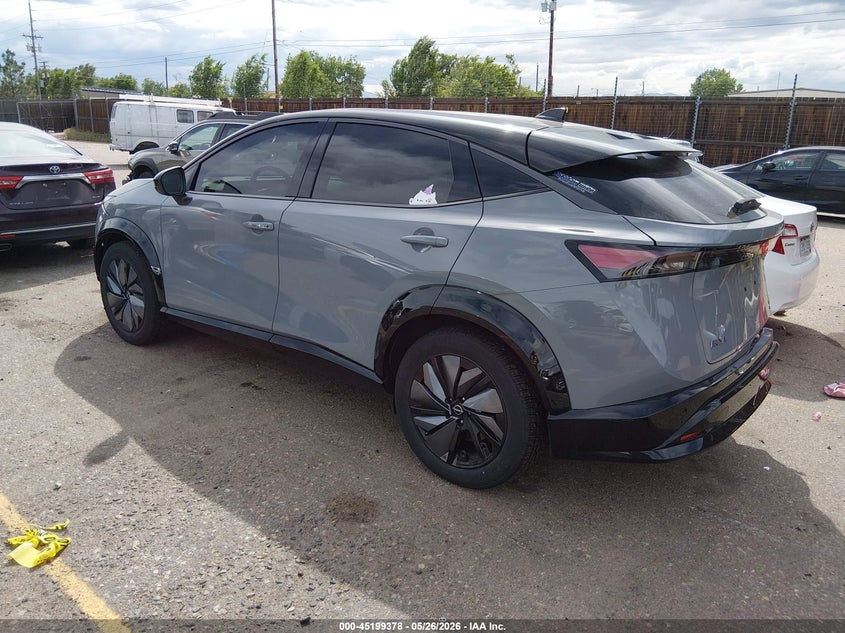 2023 Nissan Ariya VIN JN1DF0BB5PM706773 IAAI salvage auction — RIGHT REAR, Salvage (Colorado), sold $12,000 on 2026-07-30 (photo 3)